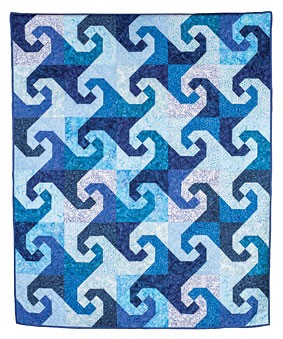 Snails Trail Pattern Snail's Trail Quilt Pattern Download | Connecting Threads