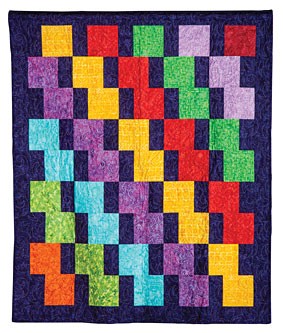 Good Rainbow Lap Quilt