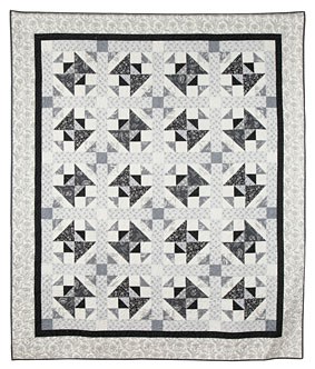 Crafter's Companion Threaders Quilt Stencil 4/Pkg Flourish