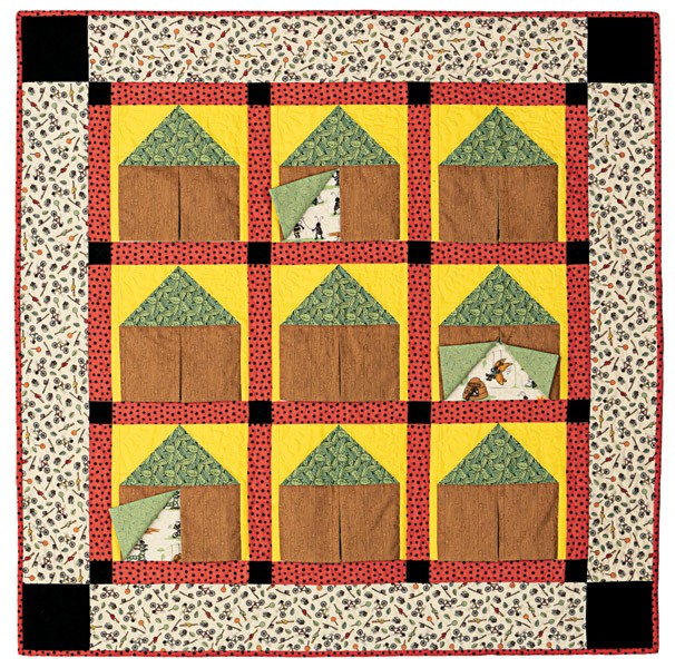 Backyard Treehouse Quilt Kit