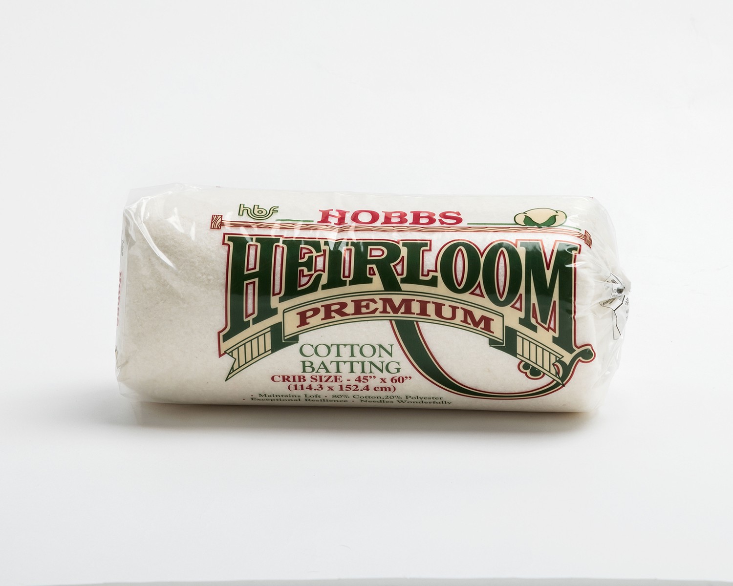 Hobbs Heirloom 80/20 Batting Crib 45x60