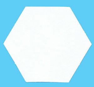 Hexagon Paper Pieces