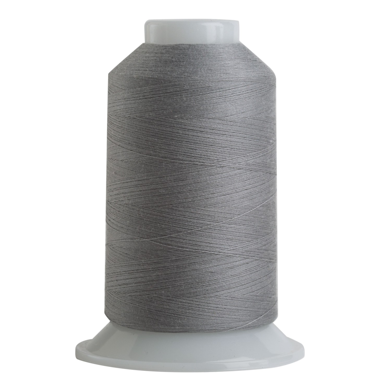 Silver Grey Sewing Thread - All Purpose Polyester Spun Cones Spool —