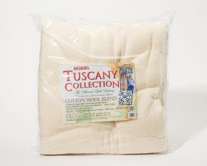 Hobbs Tuscany Cotton Wool Blend Batting - King 120" x 120"