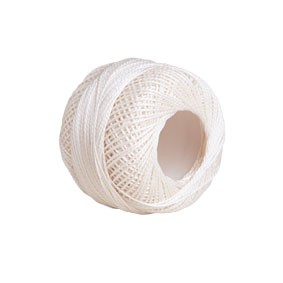 Perle Cotton Thread Set - Size 8 Finca Pearl Cotton by Presencia - Black -  Gray - Cream or Ecru - Folk Art 6 - Each one is approx 77 yards
