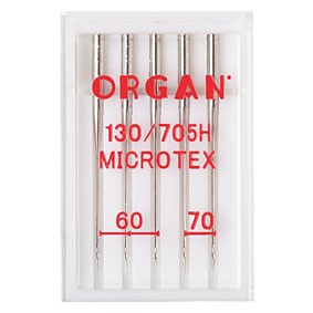 Organ Sewing Machine Needles Microtex 60-70