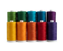 Connecting Threads 100% Cotton Thread Sets -1200 Yard Spools (Neutral)