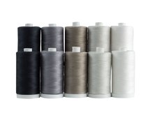 Connecting Threads 100% Cotton Essential Thread Set - 26 Spools 220 Yards  Each with Carrier