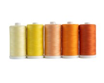  Connecting Threads 100% Cotton Thread Sets - 1200 Yard Spools  (Set of 10 - Bejeweled)