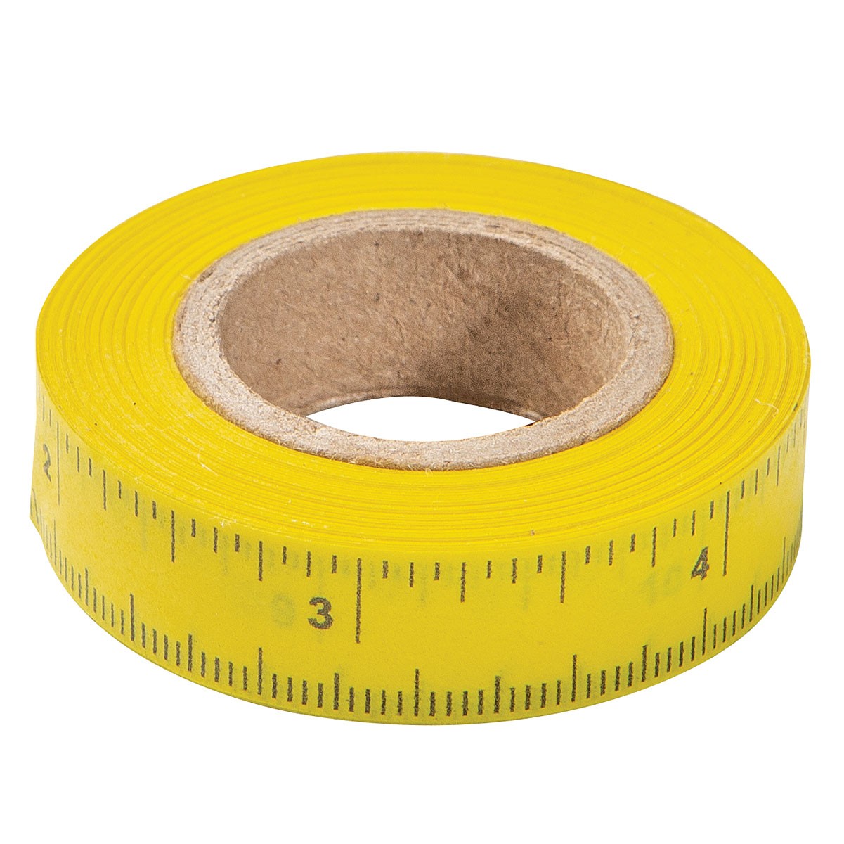 Peel n Stick Removable Ruler Tape 1/2''x10 yd- Yellow