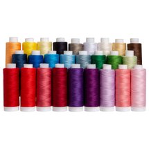 Connecting Threads 100% Cotton Thread Sets - 1200 Yard Spools (Set of 10 -  Countryside)