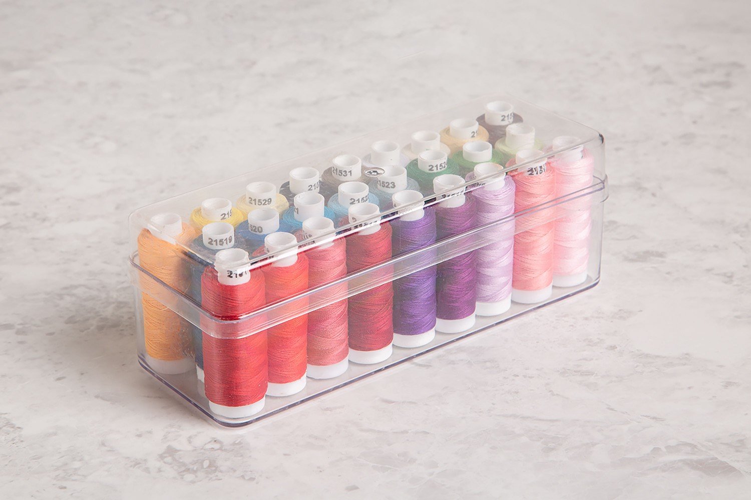  Connecting Threads 100% Cotton Essential Thread Set - 26 Spools  220 Yards Each with Carrier