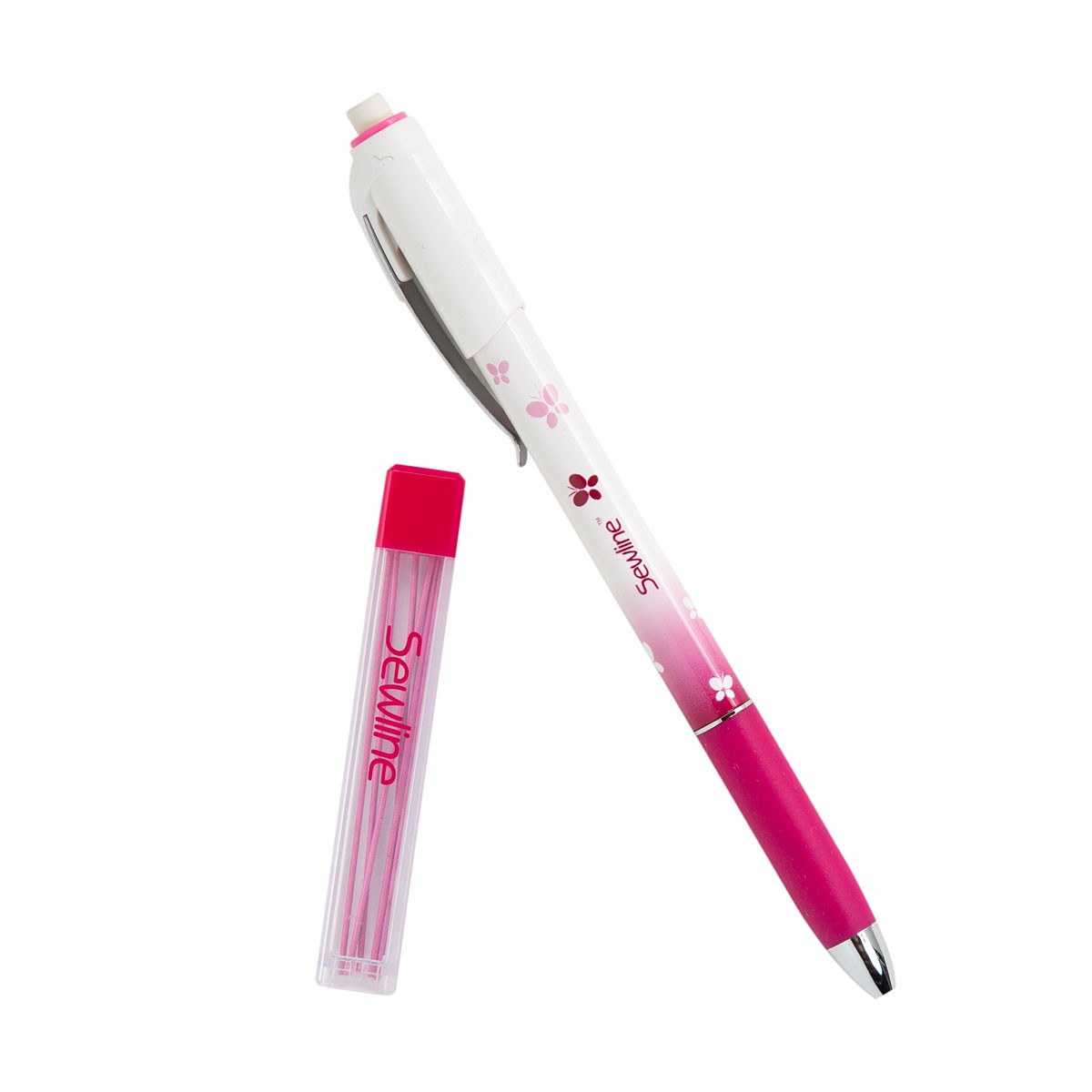  Sewline Fabric Mechanical Pencil Pink, : Office Products