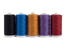 Essential Thread - 220 yd Spool Set, 26 Pcs with Carrier by Connecting Threads