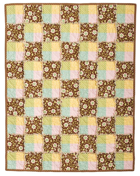 Raggy Quilt-As-You-Go Quilt Kit
