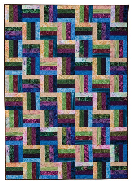 Stairsteps Quilt Kit | ConnectingThreads.com