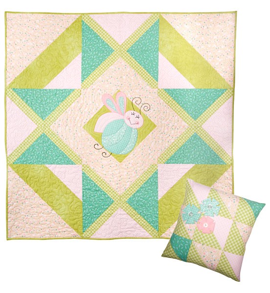 Baby quilt best sale and pillow
