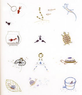 Teeny Tiny Menagerie: 380 Whimsical & Wonderful Animal Embroidery Motifs -  Kindle edition by Komurata, Noriko. Crafts, Hobbies & Home Kindle eBooks @  .
