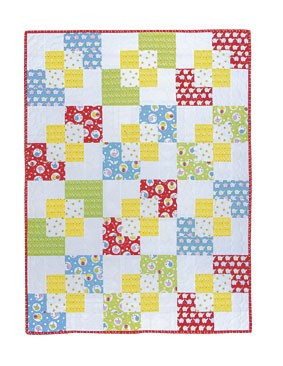 Fat quarter baby quilt hot sale