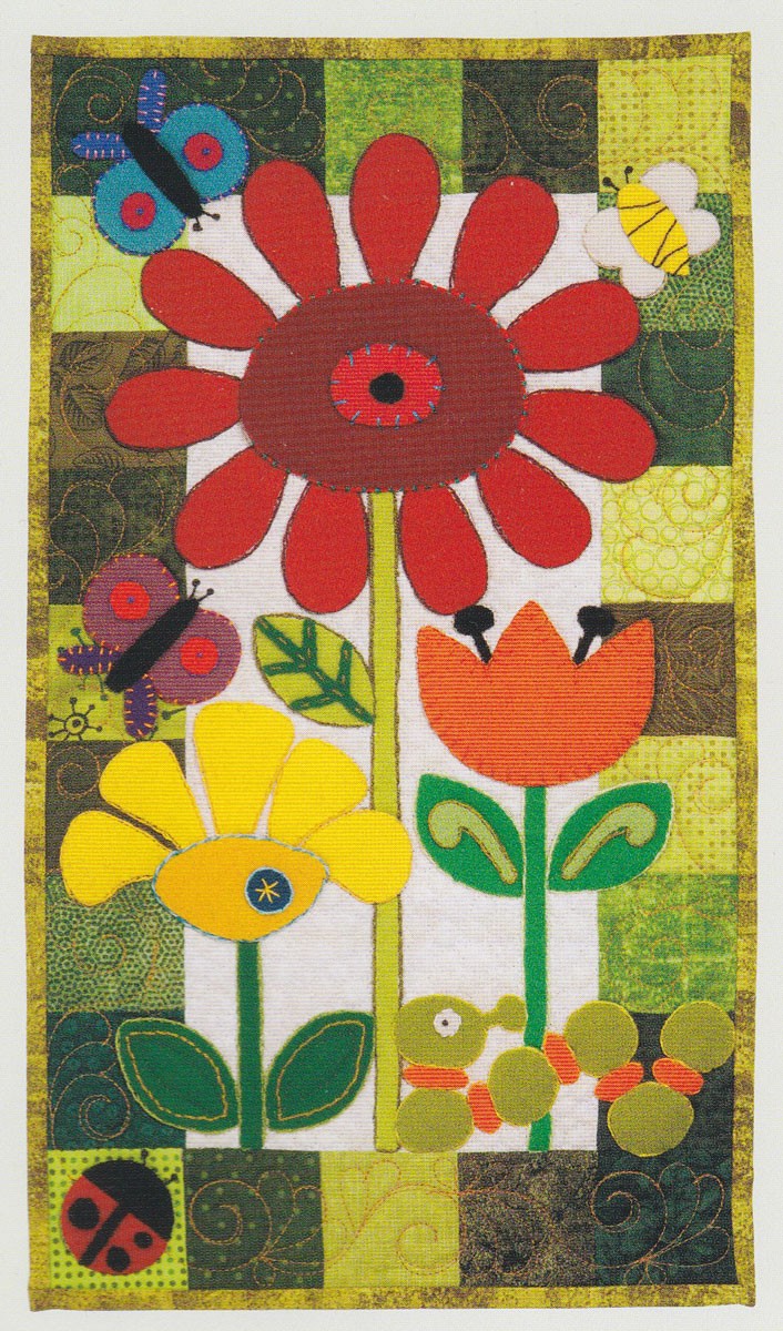 Wool Applique Patterns Kits for ALL 24 Floral Blocks for the four Seasons  of Flowers Wool Quilt Wall Hanging Table Runner Bed Rug -  Canada