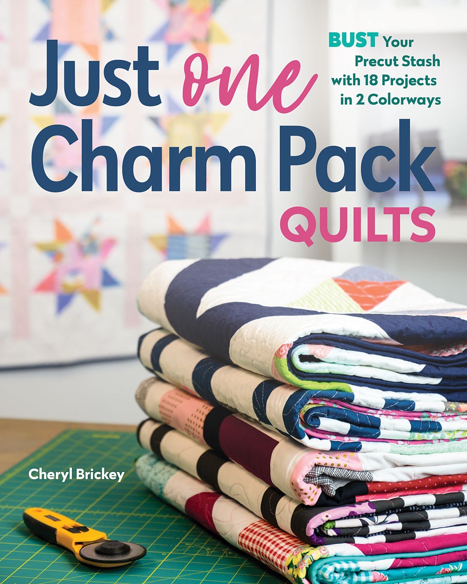 Meadow Mist Designs: Just Two Charm Pack Quilts - Book Quilts in Two  Colorways