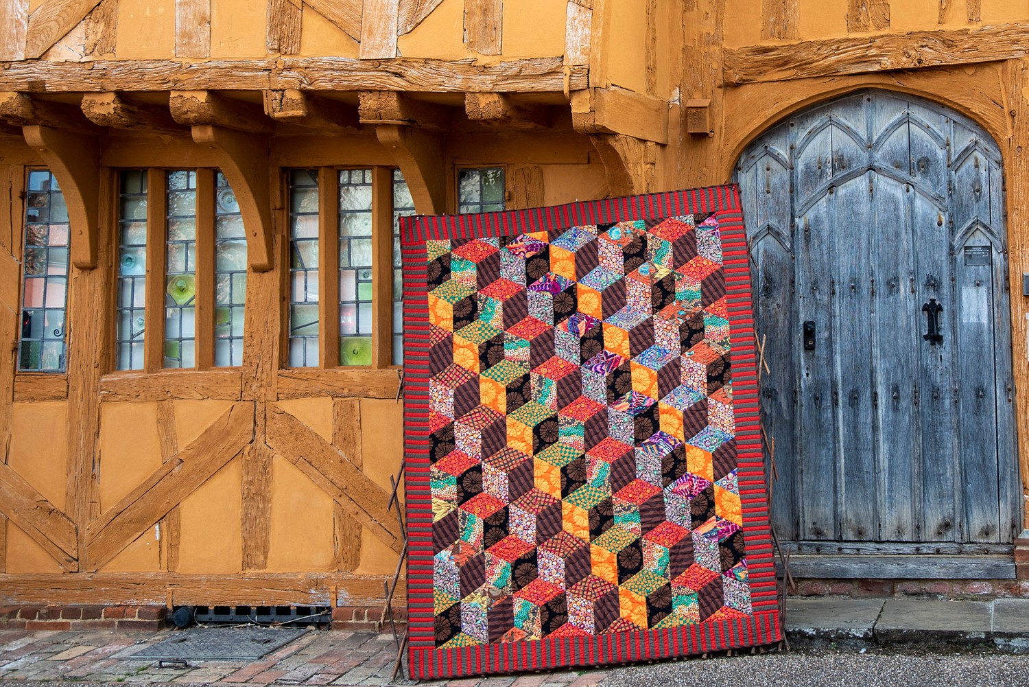 Kaffe Fassett Quilts in an English Village Connecting Threads