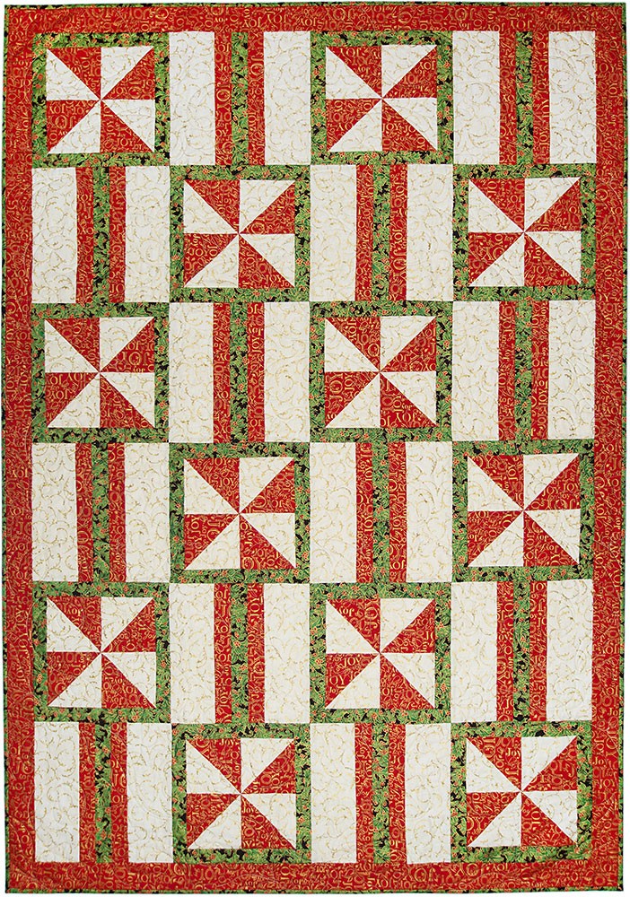 Fabric Cafe Make It Christmas with 3 - Yard Quilts