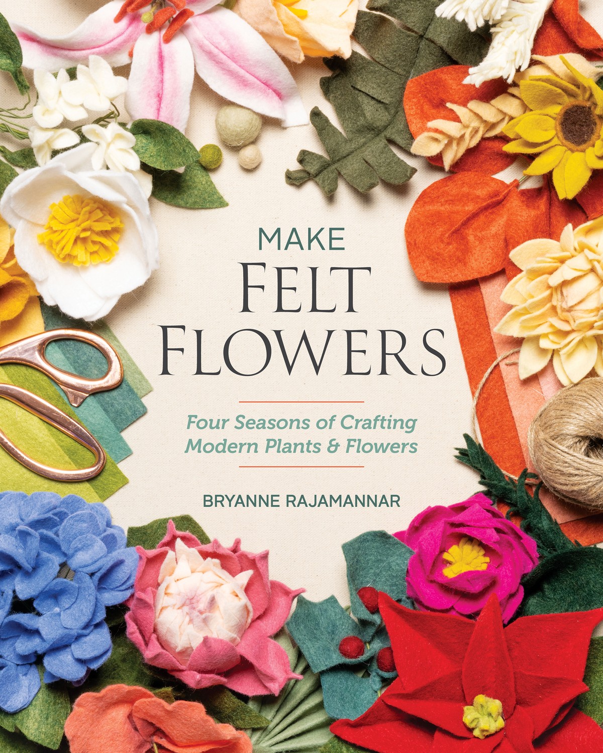 Make Felt Flowers Kit Connecting Threads Craft Supplies