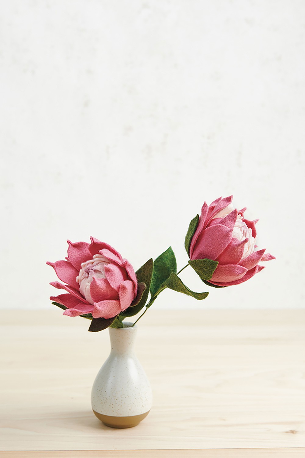 Make Felt Flowers Kit Connecting Threads Craft Supplies