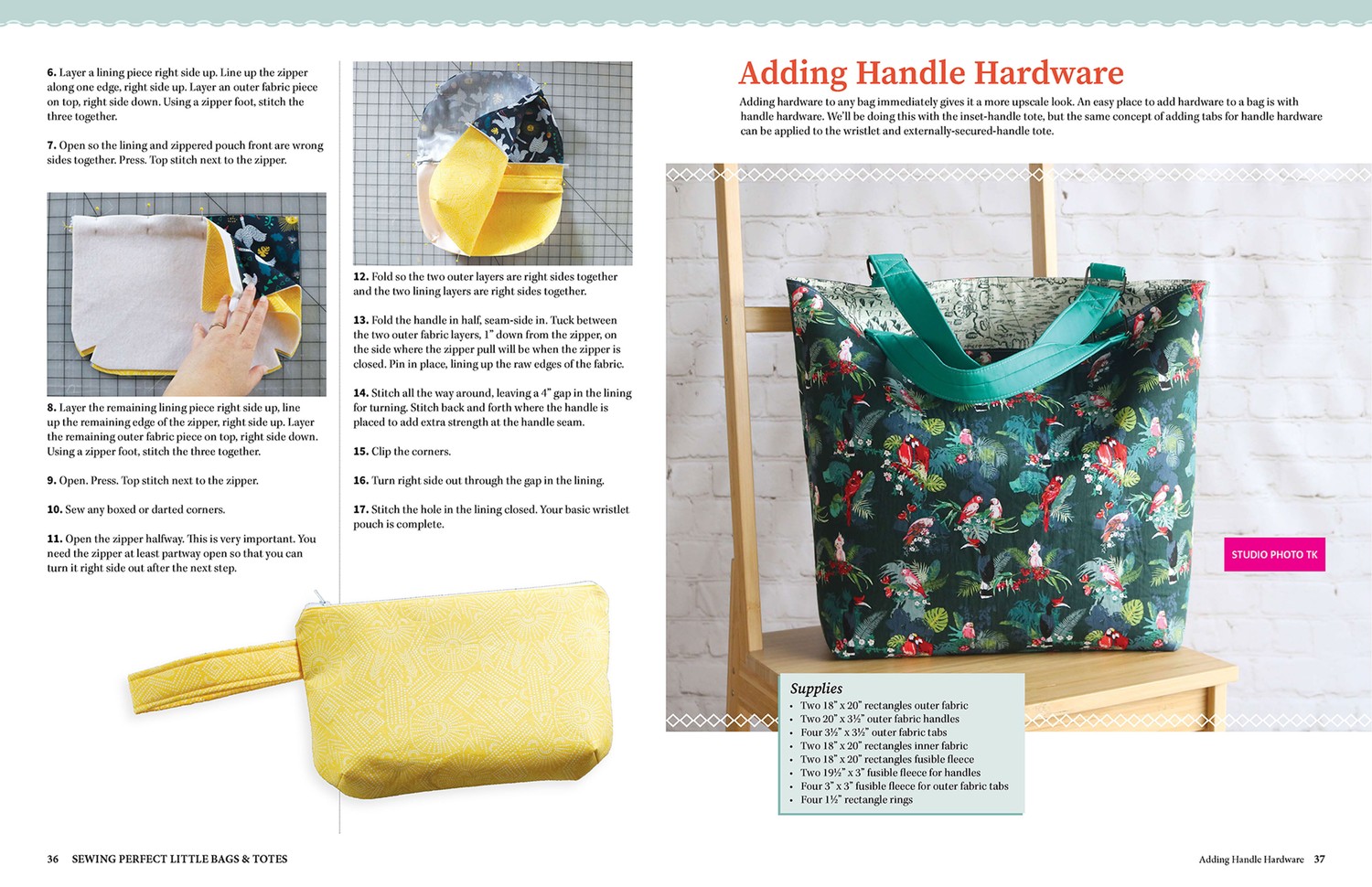 Sewing Perfect Little Bags Totes Connecting Threads