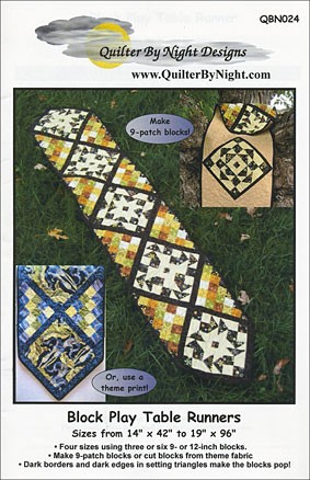Block Play Table Runners Pattern | ConnectingThreads.com