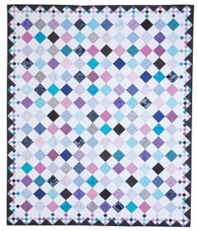 Diamond Patch Quilt Pattern