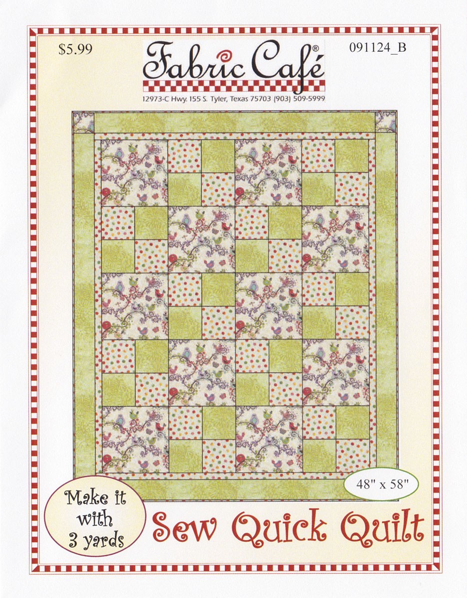 Sew Quick Quilt Pattern