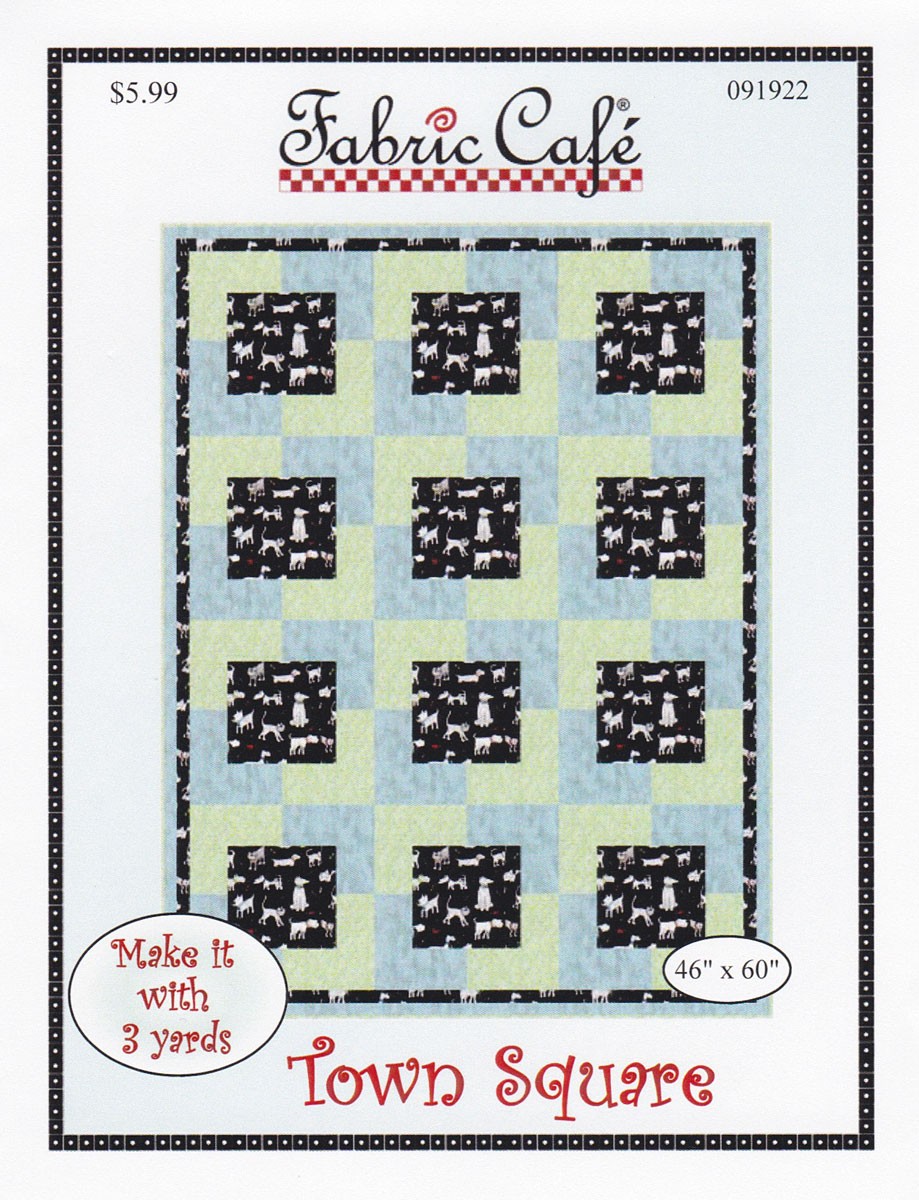 Stepping Stones 3-Yard Quilt Pattern from Fabric Cafe