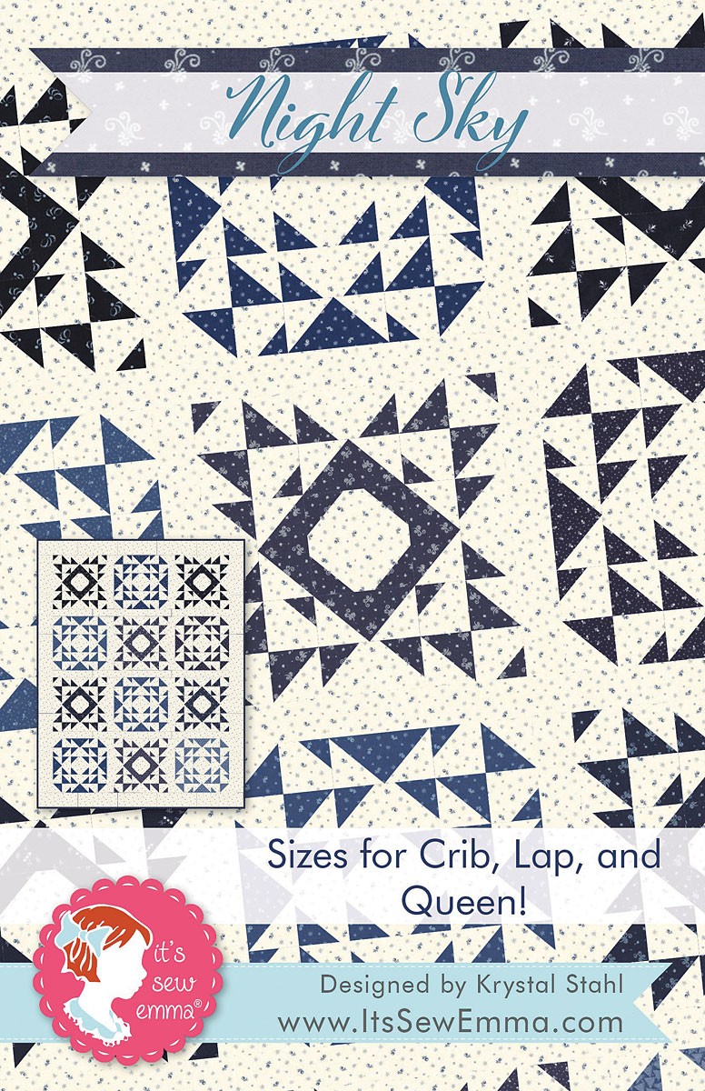 Night Sky Pattern Quilt Kit | Connecting Threads