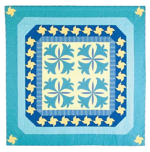 Cornflower Blue Quilt Kit