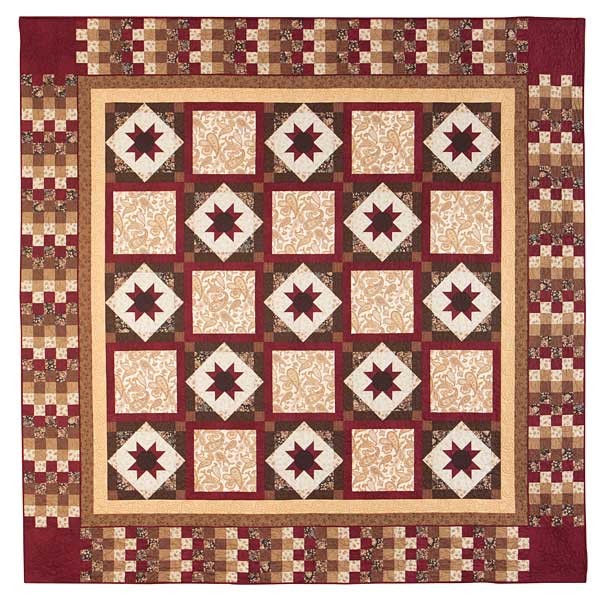 Checkerboard Stars Quilt Kit | ConnectingThreads.com