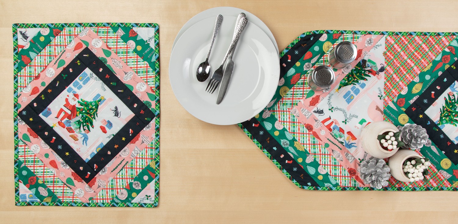 Quilt As You Go Casablanca Placemat from June Tailor