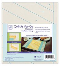 Quilt As You Go Casablanca Placemats Kit - Postcard Holiday - Makes 6