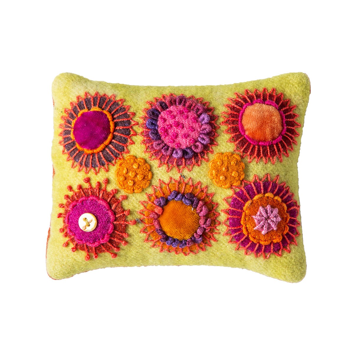 Sue Spargo; Flower Pincushion Pattern – The Olde World Quilt Shoppe