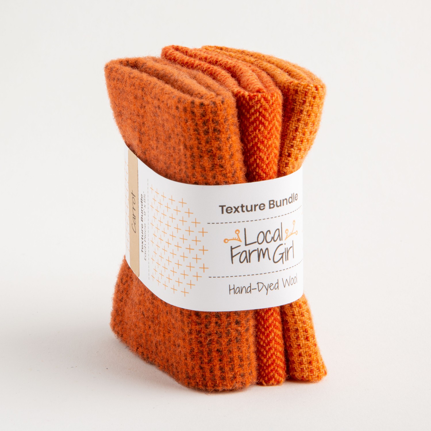Wool Thread Bundle Mini Texture Wool Bundle Carrot | Connecting Threads
