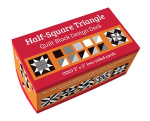Half-Square Triangle Quilt Block Design Deck