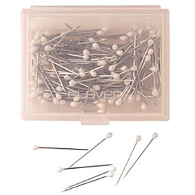 0.6*19mm Dipped Head Applique Pins for Sewing Projects