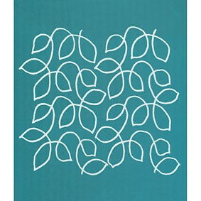 Stencil - Meandering Leaves 7" x 7 1/2"