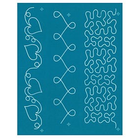 Stencil - Joy Border Assortment 3x