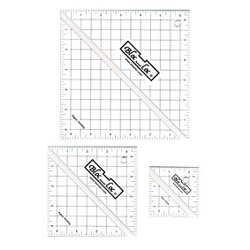 Bloc Loc Half Square Triangle Ruler Set