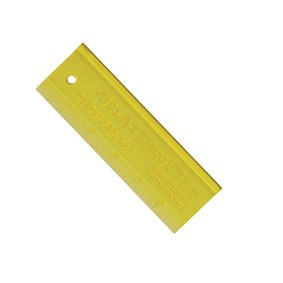 Add-A-Quarter Ruler 6 inch PLUS Yellow 635105200064 Rulers & Templates