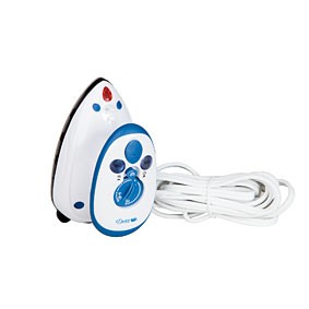 Dritz Mighty Steam Travel Mini Iron for Quilting, Craft and Travel