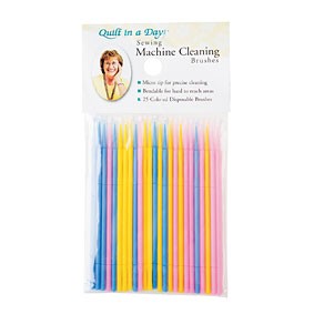25 Microtip Sewing Machine Cleaning Brushes