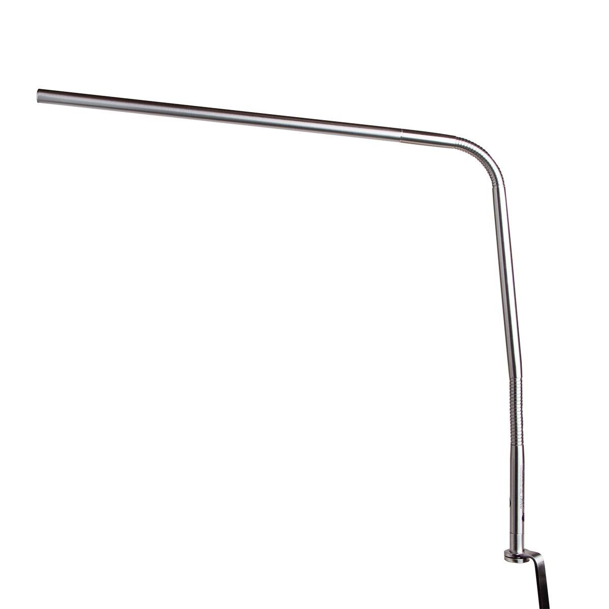 Daylight Brushed Steel Slimline 3 LED Table Lamp